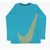 Nike Logo Printed T-Shirt Light Blue