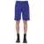 Alexander McQueen Shorts With Embroidered Logo BLUE