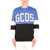 GCDS Hockey Sweatshirt With Ultralogue BLUE