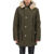 Woolrich Artic Df Parka With Coyote Fur DARK GREEN