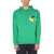 YMC Trugoy Hooded Sweatshirt GREEN
