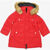 Diesel Snap Button Jirk Puffer Jacket Red