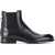 Ermenegildo Zegna Couture Xxx Coated Leather Vienna Blake Ankle Boot Black