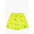 Nike Logo Printed Boxer Swimsuit Yellow