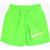 Nike Logo Printed Boxer Swimsuit Green