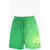Nike Logo Printed Boxer Swimsuit Green