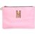 Moschino Clutch With Logo 84318008_0222 PINK