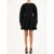 Dolce & Gabbana Technical Jersey Dress With Bustier Details Black