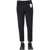 Alexander McQueen Jogging Pants With Embroidered Skull BLACK