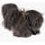 Balenciaga Ostrich Feather Handbag With Jewel Closure Brown