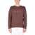 A.P.C. Sweatshirt With Embroidered Logo BROWN