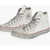 Converse All Star Leather Vintage Effect Sneakers White
