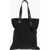 Maison Margiela Mm11 Fabric Shopper Bag With Leather Details Black