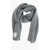 DSQUARED2 Icon Ribbed Scarf Gray