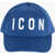 Dsquared2 Kids Icon Embroidered Cap Blue