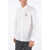 Neil Barrett Hidden Closure Thunderbolt Shirt White