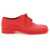 Maison Margiela Tabi Pvc Lace-Up Shoes NEW HIGH RISK RED