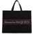 Alexander McQueen Canvas Maxi Tote Bag Black
