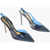 Alexandre Vauthier 12Cm Rhinestone Embellished Amber Slingback Pumps Blue