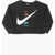 Nike Kids Printed Crewneck Sweatshirt Black