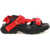 Alexander McQueen Tread Sandals LUST RED BLACK