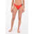Karl Lagerfeld Hipster Bottom Bikini With Zip Detail Red