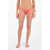 Karl Lagerfeld Printed High Cut Tie Side Bikini Bottom Pink