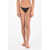 Karl Lagerfeld High Cut Bikini Bottom With Logo Band Black