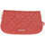 Moschino Love Quilted Faux Leather Crossbody Bag Red