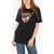 Diesel Crew-Neck T-Shirt Cl-T-Just-O1 With Embroidery On The Front Black