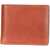 IL BISONTE Leather Bifold Wallet BROWN