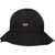 GCDS Nylon Bucket Hat BLACK