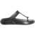 Stuart Weitzman Stuflex T-Strap Slide Sandal BLACK