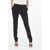 Saint Laurent Zebra-Patterned Virgin Wool Straight Pants Black