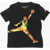 Nike Air Jordan Crew-Neck Ice Dye Jumbo T-Shirt Black