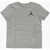 Nike Air Jordan Solid Color Jumpman Air Emb T-Shirt Gray