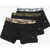Nike Set Of 3 Boxers With Logoed Band At The Waist Black