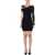 HELMUT LANG "Twisted" Dress BLACK