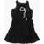 N°21 Kids Ruffles Dress With Sequin Black