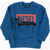 Diesel Kids Crew-Neck Serny 7 Os Sweatshirt With Print On The Front Blue