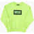 Diesel Kids Crew-Neck Sweatshirt With Logo Patch Green