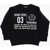 Dsquared2 Kids Crew-Neck Cool Fit Sweatshirt With Print On The Front Black