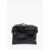Alexander McQueen Leather Messenger Bag With Removable Shoulder Strap Black
