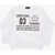 Dsquared2 Kids Crew-Neck Cool Fit Sweatshirt With Print On The Front White