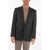 CORNELIANI Extrafine Virgini Wool Mantua Blazer With Peak Lapel And Jet Black