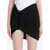 Balmain Asymmetric Miniskirt BLACK