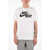 Nike Crew-Neck T-Shirt With Maxi Contrast Print On The Front White