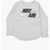 Nike Air Embossed Logo Long Sleeve Crew-Neck T-Shirt Gray