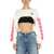 BARROW Cropped Sweatshirt WHITE