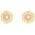 Alessandra Rich Spiral Earrings CRY GOLD